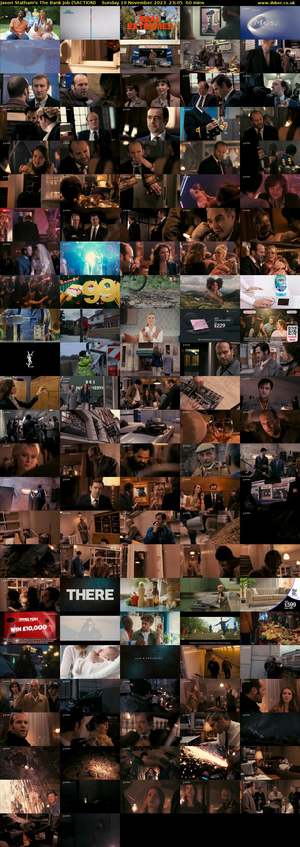 Jason Statham's The Bank Job (5ACTION) Sunday 19 November 2023 23:05 - 00:05