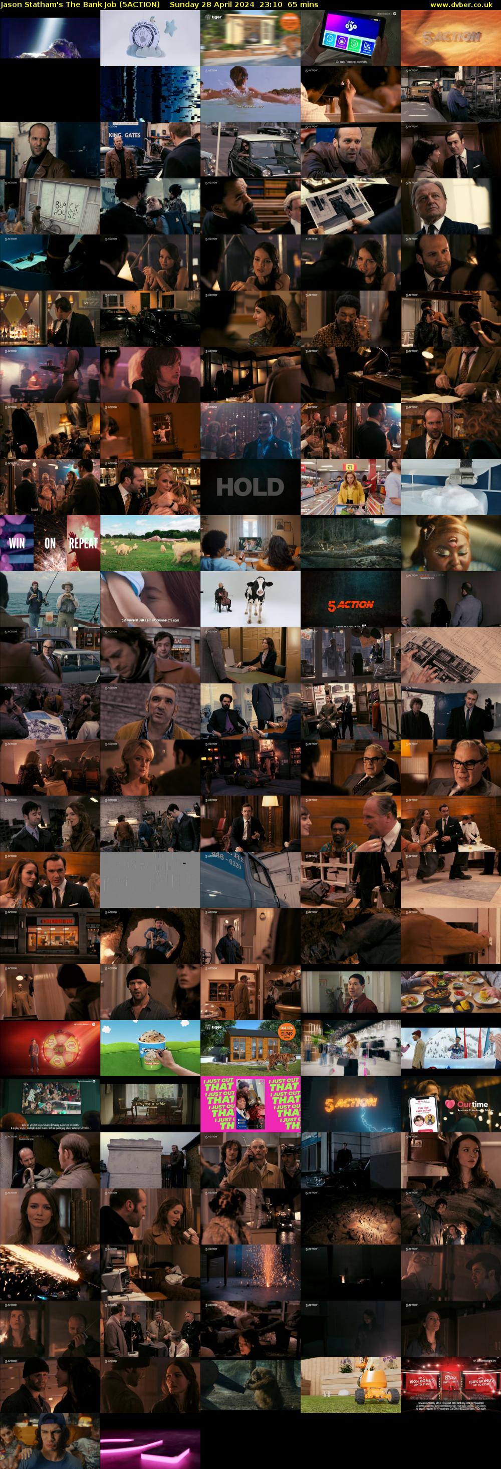 Jason Statham's The Bank Job (5ACTION) Sunday 28 April 2024 23:10 - 00:15