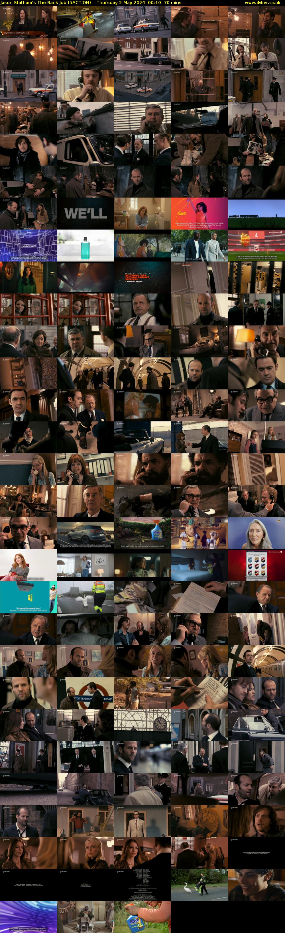 Jason Statham's The Bank Job (5ACTION) Thursday 2 May 2024 00:10 - 01:20
