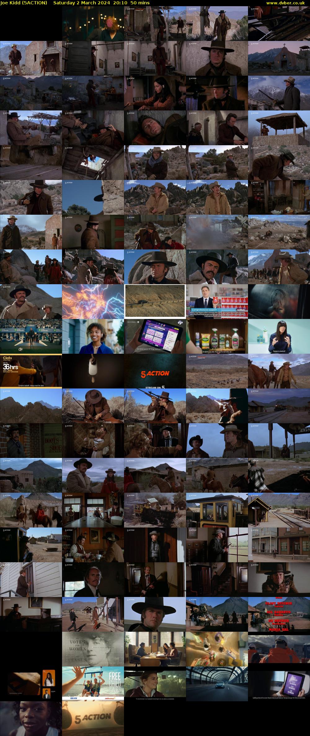 Joe Kidd (5ACTION) Saturday 2 March 2024 20:10 - 21:00