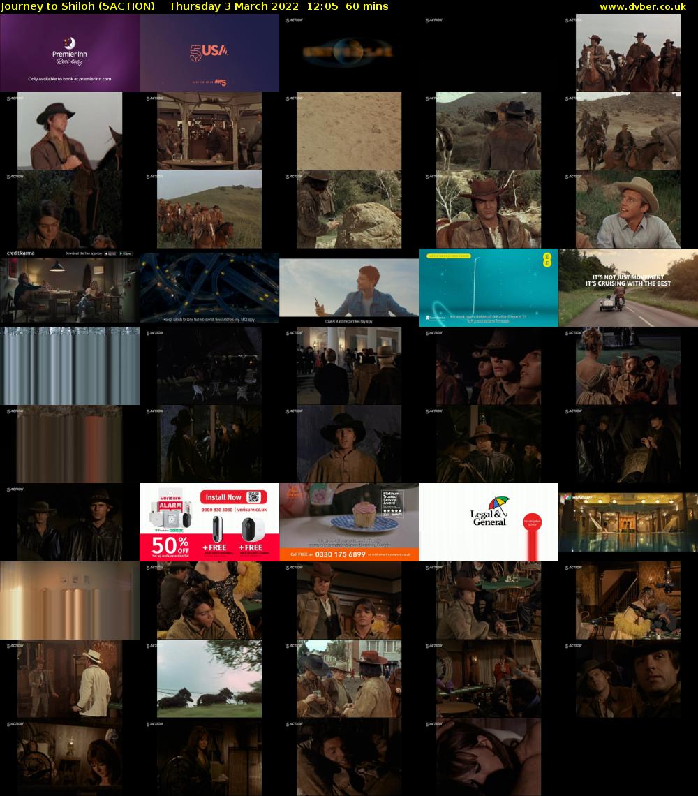 Journey to Shiloh (5ACTION) Thursday 3 March 2022 12:05 - 13:05