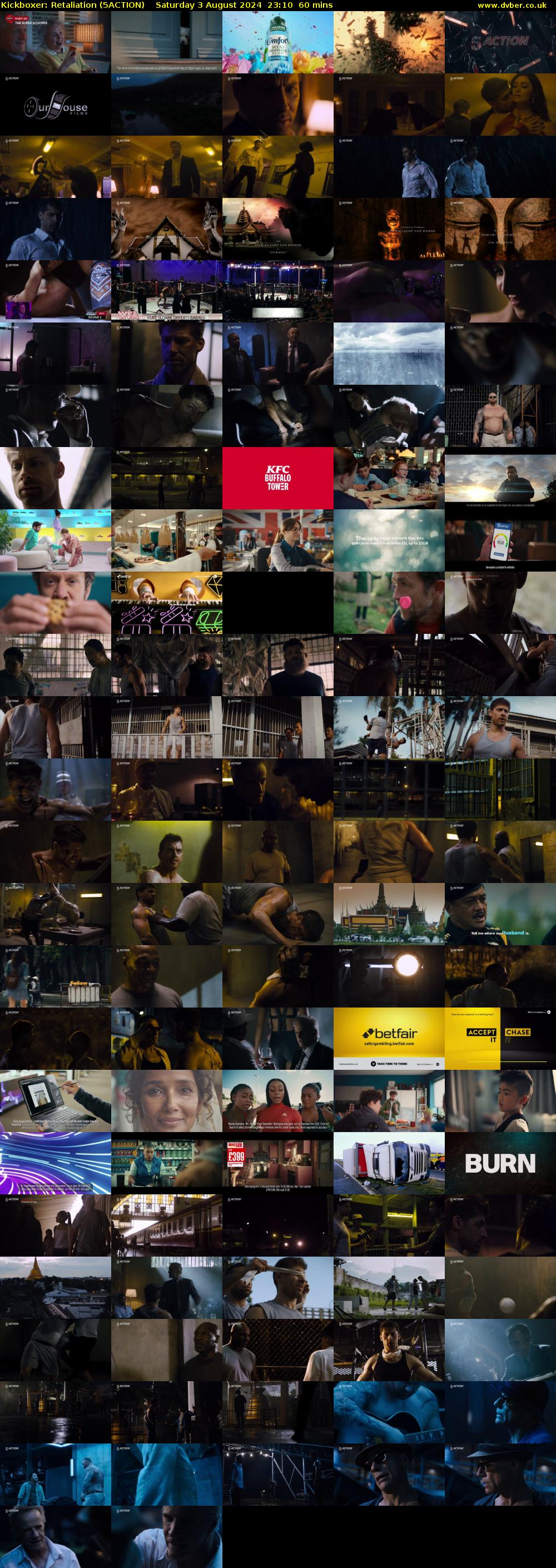 Kickboxer: Retaliation (5ACTION) Saturday 3 August 2024 23:10 - 00:10
