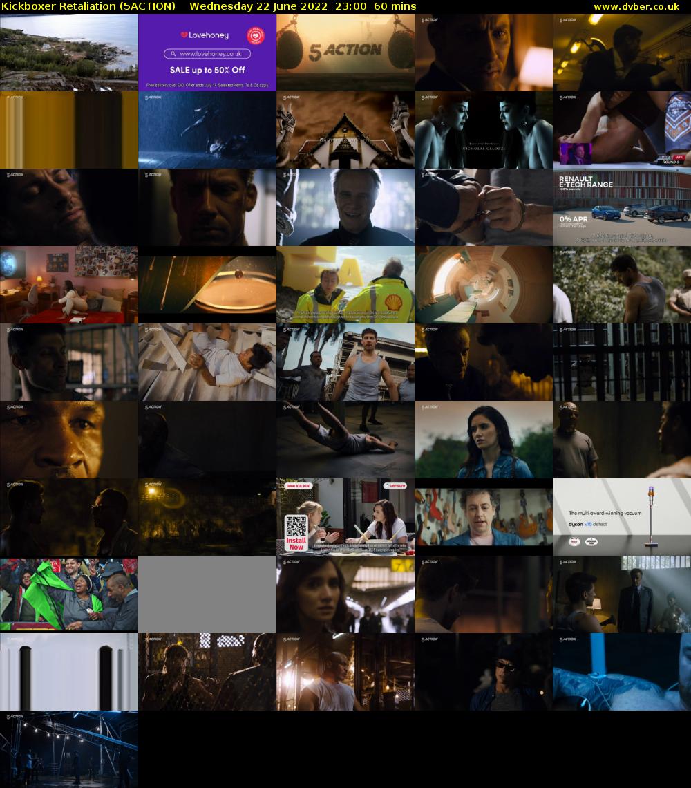 Kickboxer Retaliation (5ACTION) Wednesday 22 June 2022 23:00 - 00:00