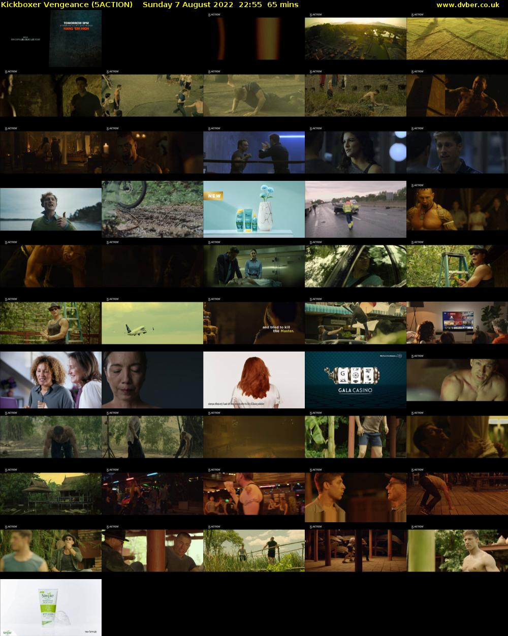 Kickboxer Vengeance (5ACTION) Sunday 7 August 2022 22:55 - 00:00