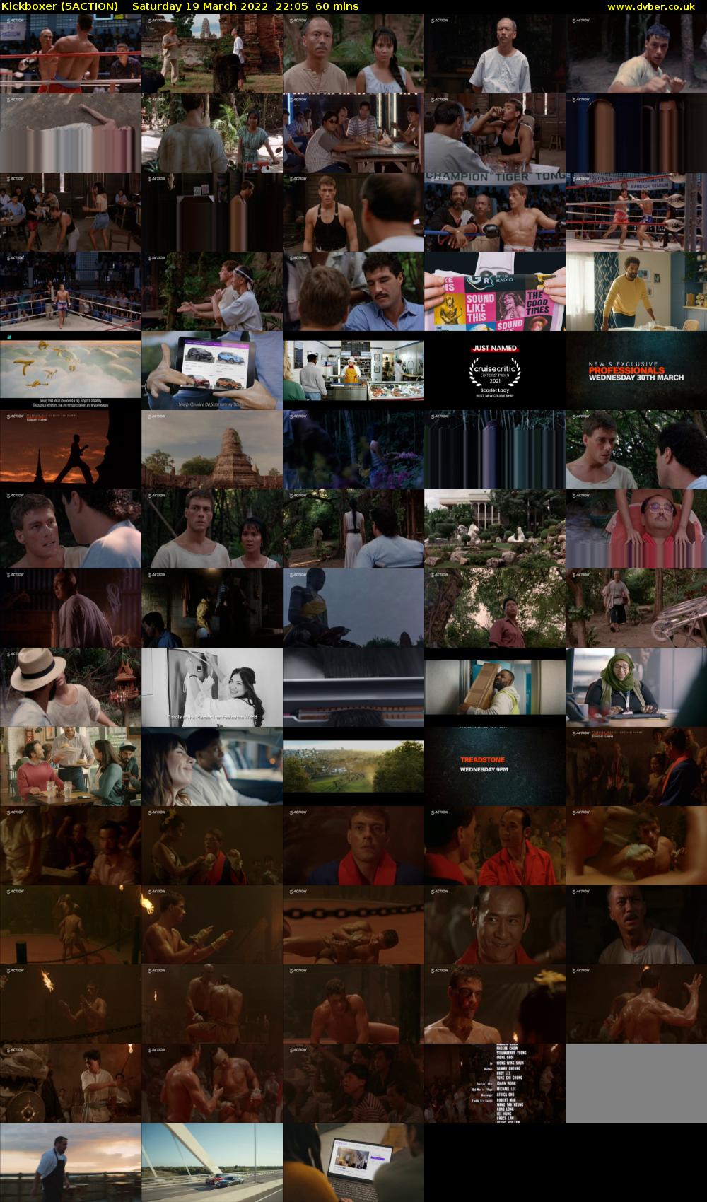Kickboxer (5ACTION) Saturday 19 March 2022 22:05 - 23:05