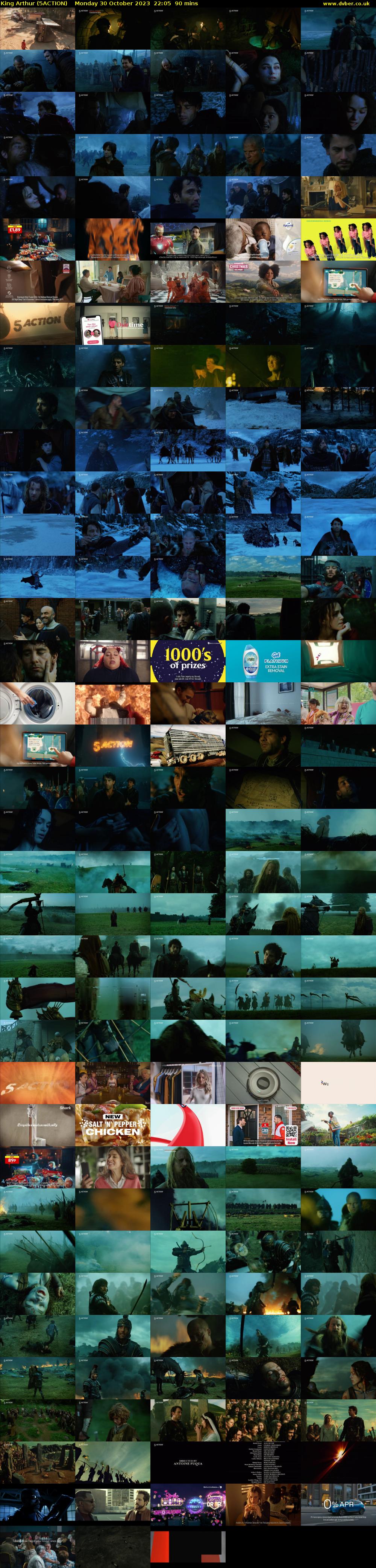 King Arthur (5ACTION) Monday 30 October 2023 22:05 - 23:35