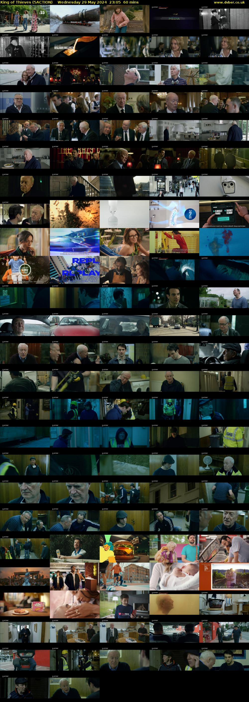 King of Thieves (5ACTION) Wednesday 29 May 2024 23:05 - 00:05