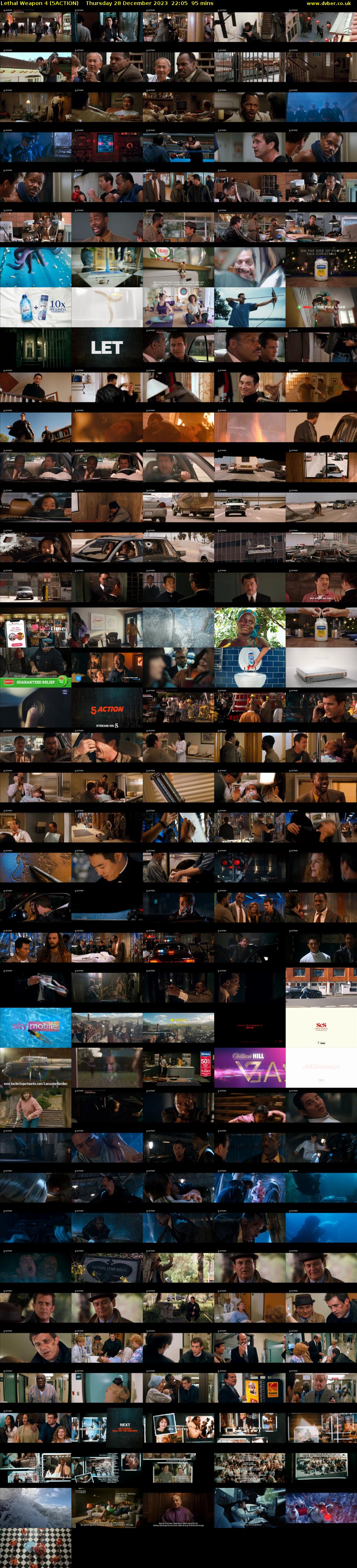Lethal Weapon 4 (5ACTION) Thursday 28 December 2023 22:05 - 23:40