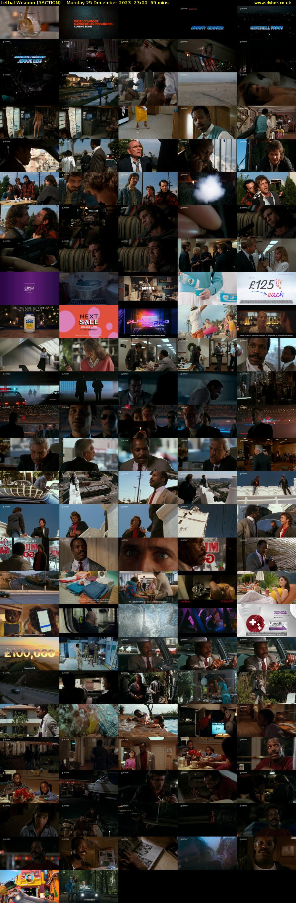 Lethal Weapon (5ACTION) Monday 25 December 2023 23:00 - 00:05
