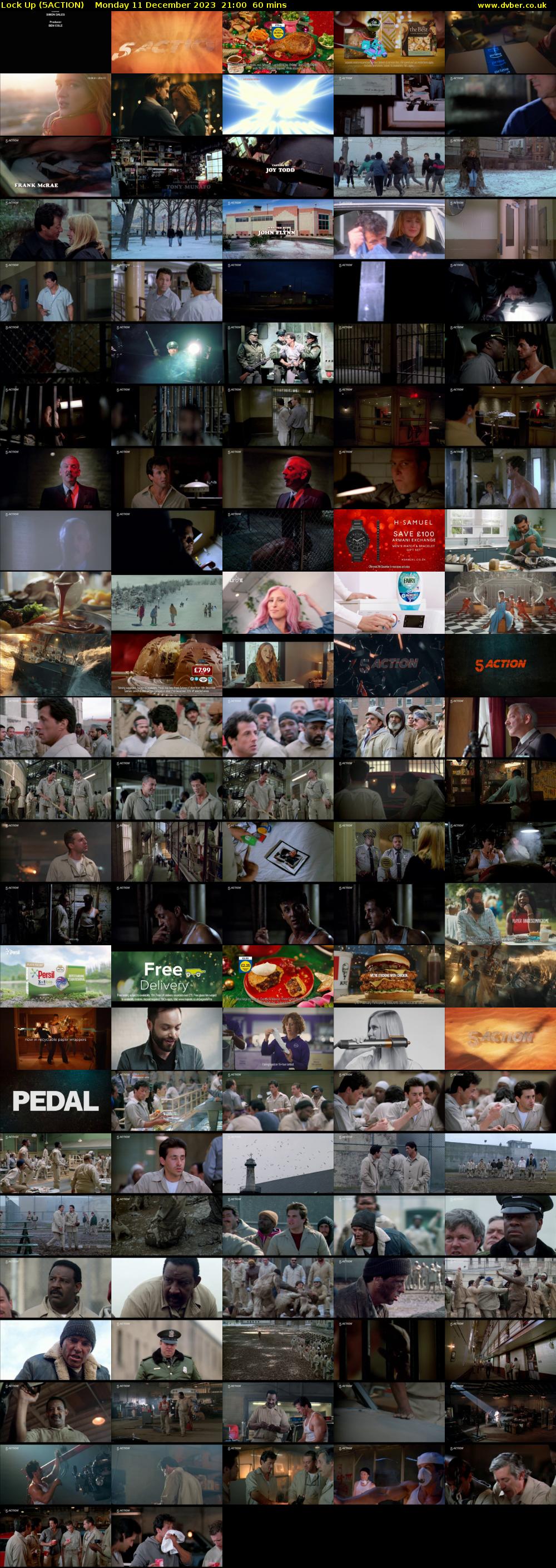 Lock Up (5ACTION) Monday 11 December 2023 21:00 - 22:00