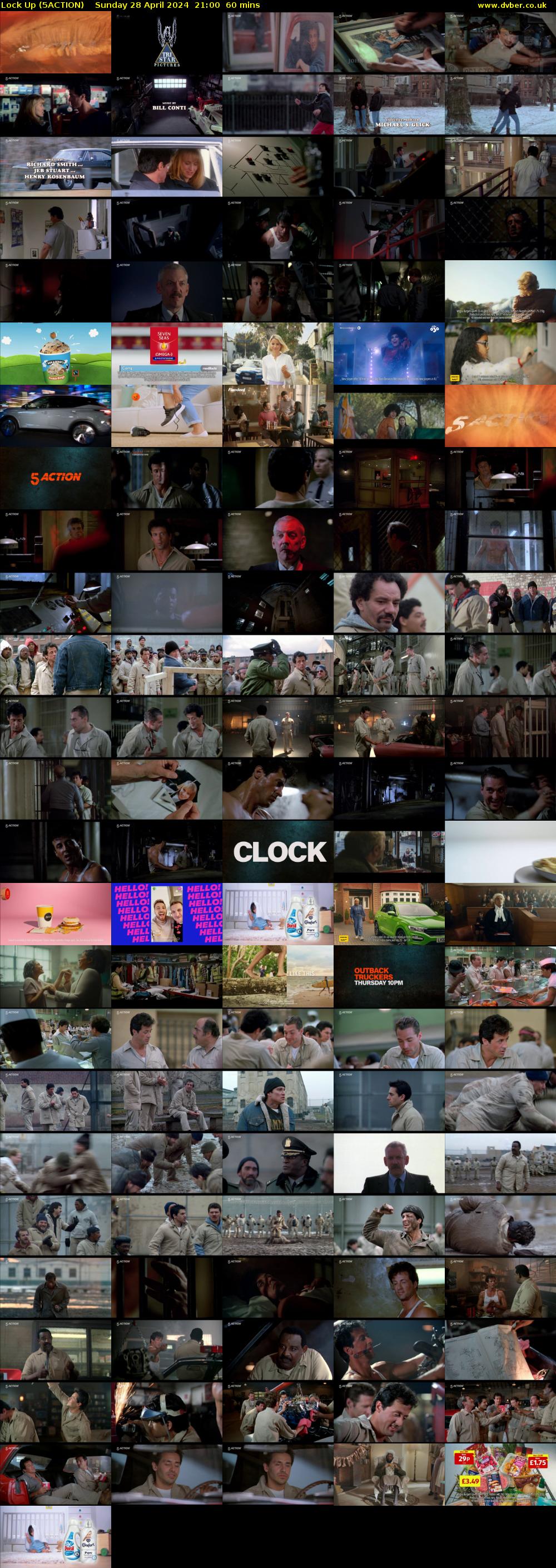 Lock Up (5ACTION) Sunday 28 April 2024 21:00 - 22:00