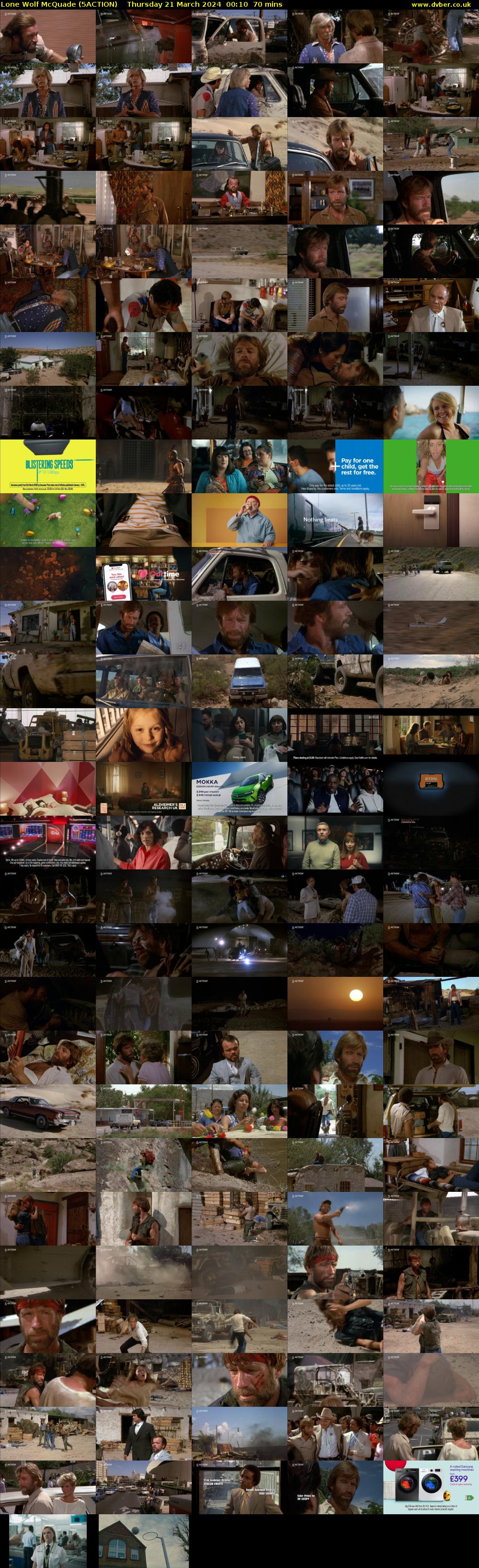 Lone Wolf Mcquade (5ACTION) Thursday 21 March 2024 00:10 - 01:20