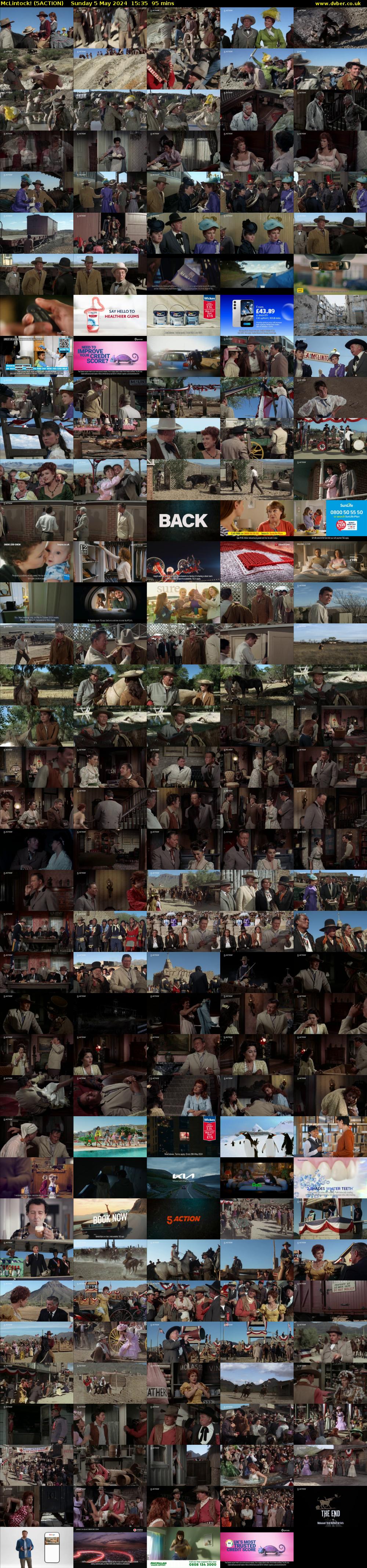 McLintock! (5ACTION) Sunday 5 May 2024 15:35 - 17:10