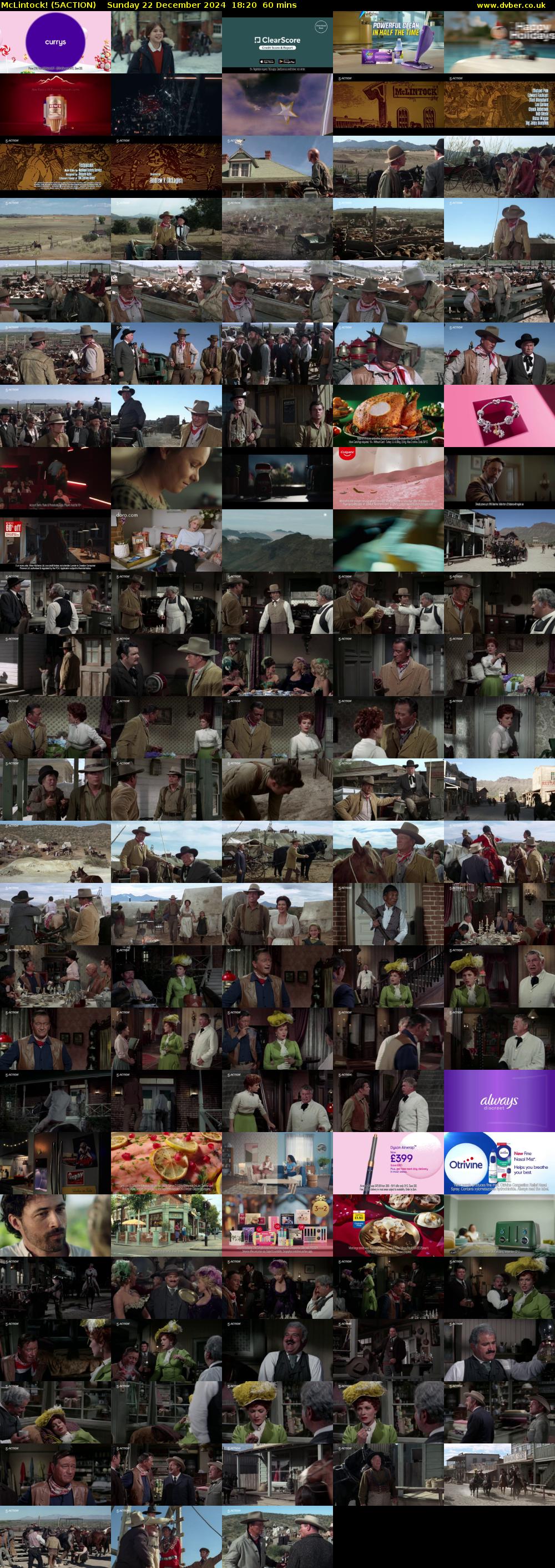 McLintock! (5ACTION) Sunday 22 December 2024 18:20 - 19:20