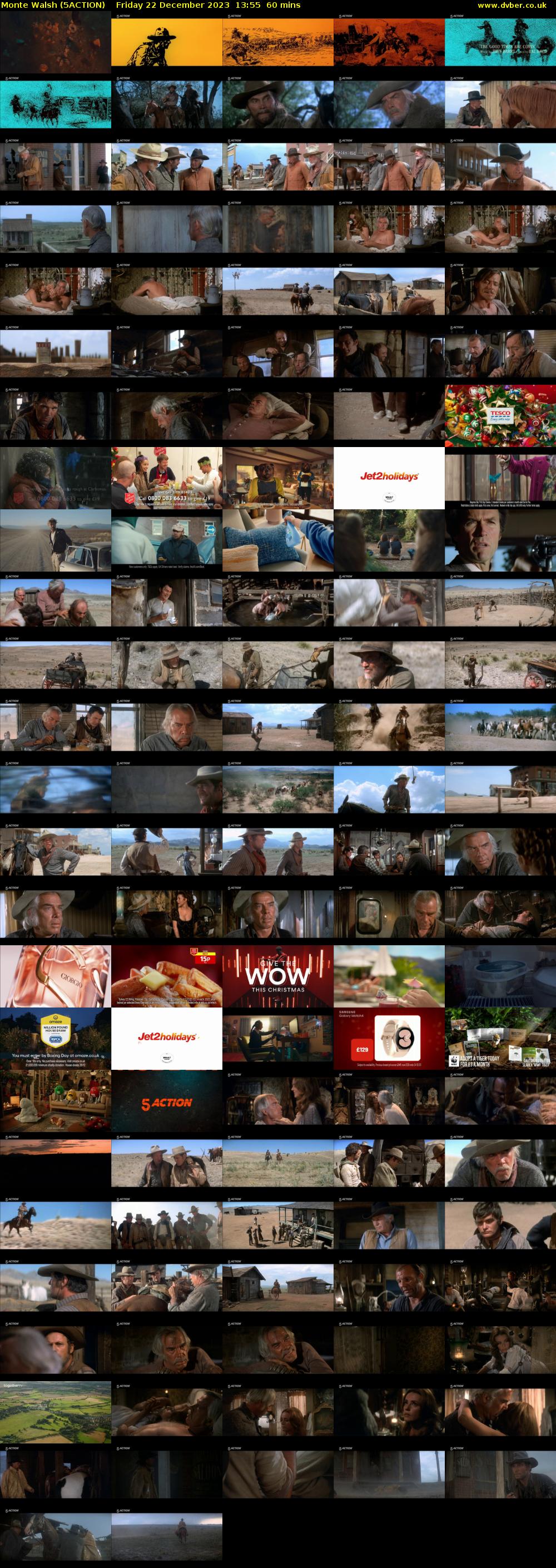 Monte Walsh (5ACTION) Friday 22 December 2023 13:55 - 14:55