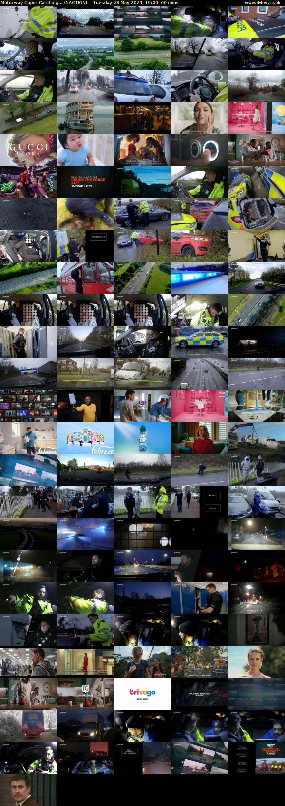 Motorway Cops: Catching... (5ACTION) Tuesday 28 May 2024 19:00 - 20:00