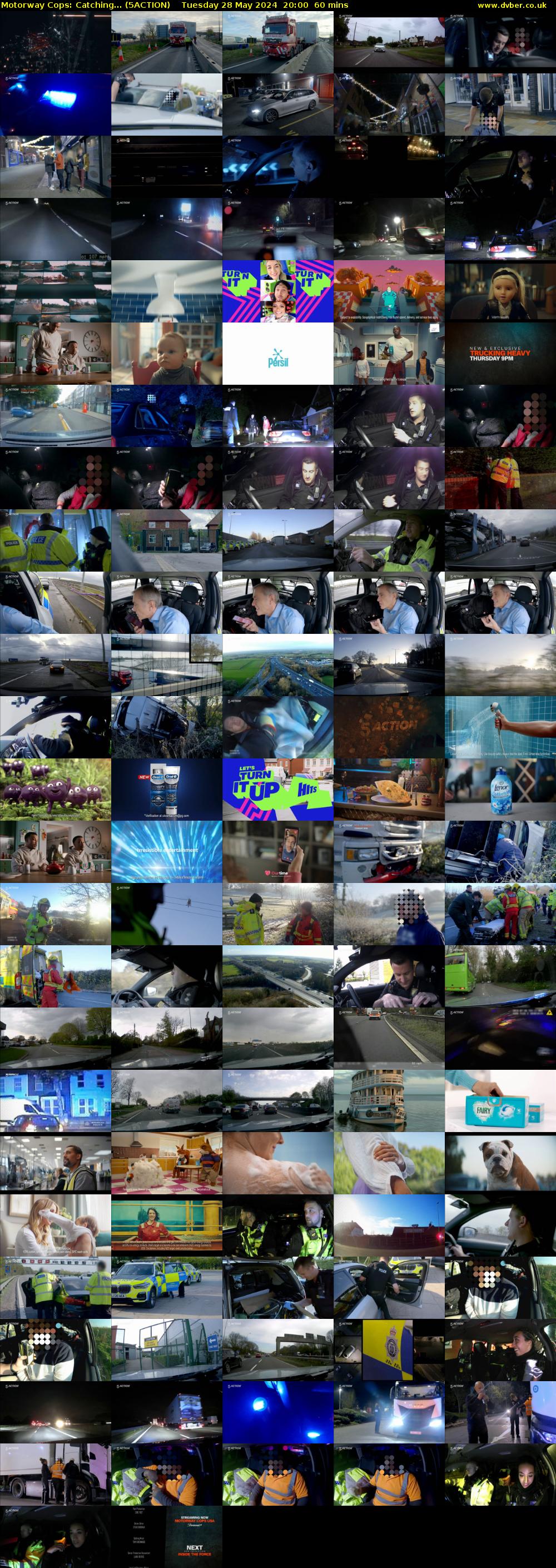 Motorway Cops: Catching... (5ACTION) Tuesday 28 May 2024 20:00 - 21:00