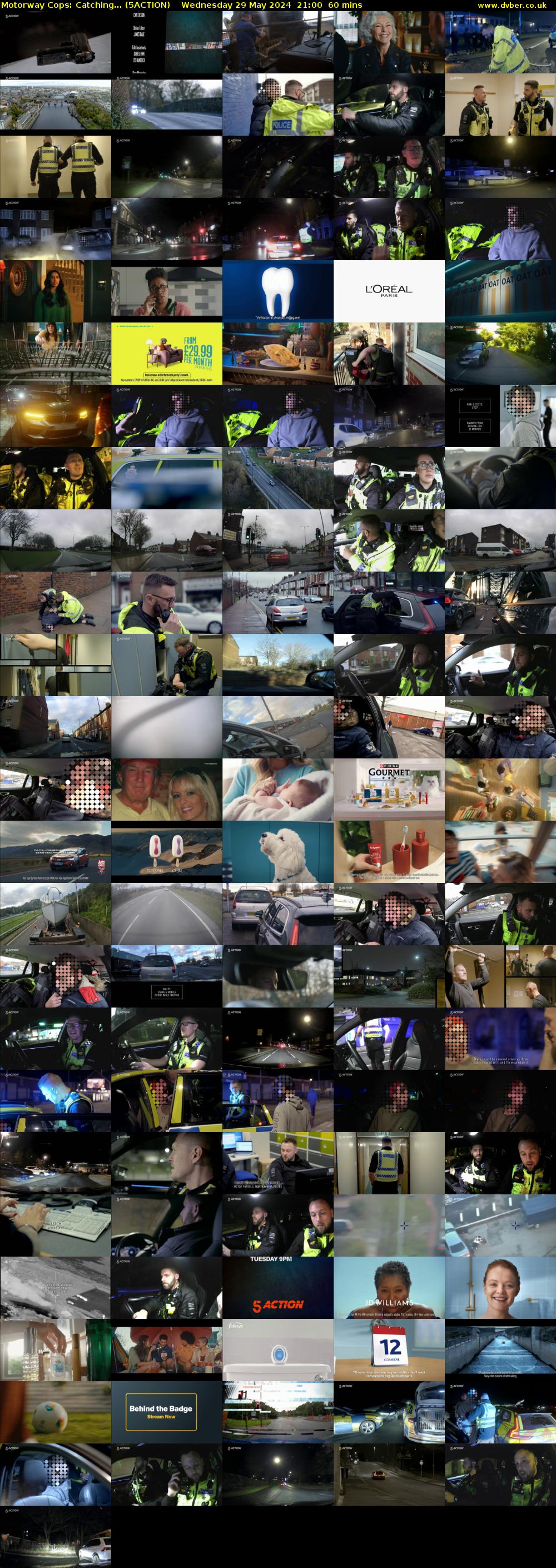 Motorway Cops: Catching... (5ACTION) Wednesday 29 May 2024 21:00 - 22:00