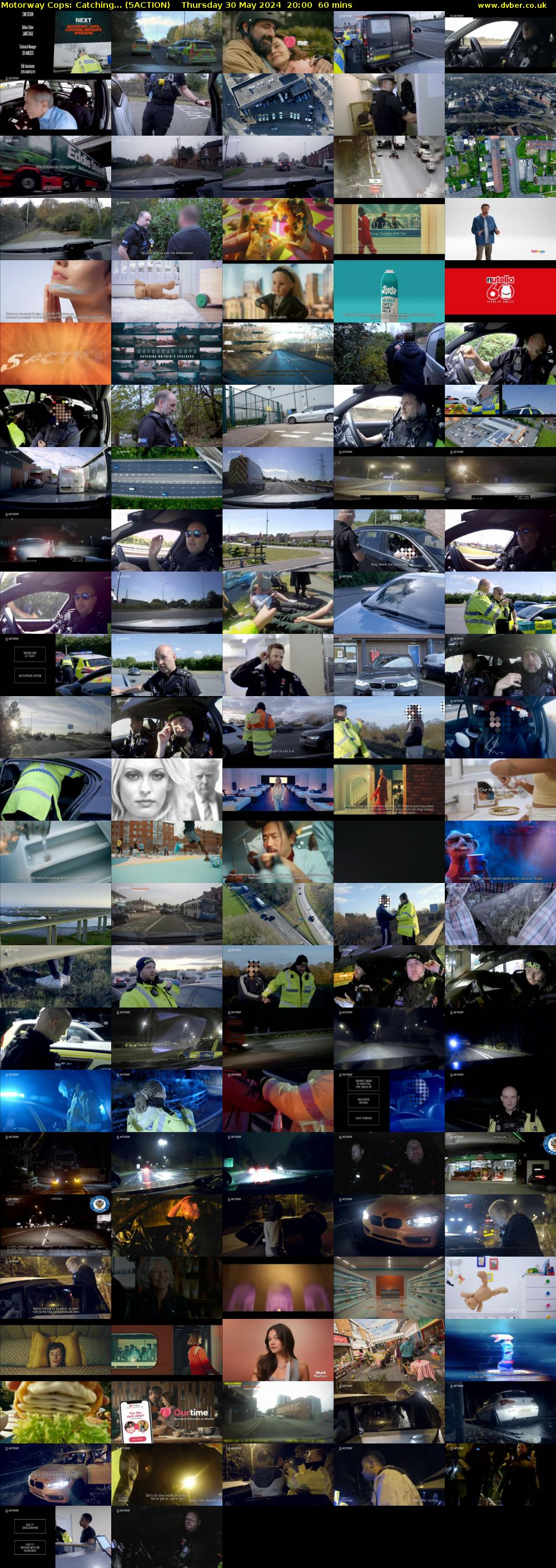 Motorway Cops: Catching... (5ACTION) Thursday 30 May 2024 20:00 - 21:00
