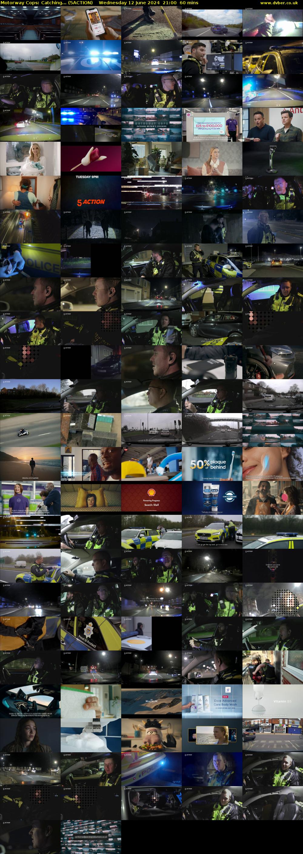 Motorway Cops: Catching... (5ACTION) Wednesday 12 June 2024 21:00 - 22:00