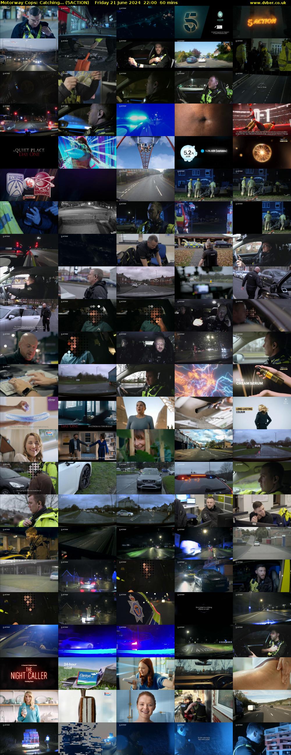 Motorway Cops: Catching... (5ACTION) Friday 21 June 2024 22:00 - 23:00
