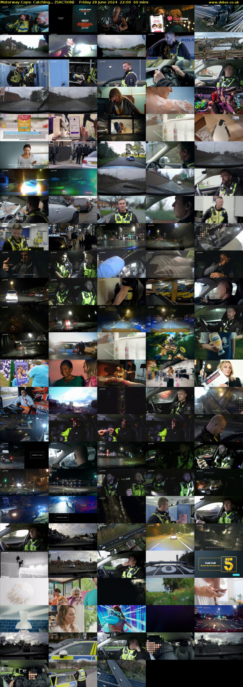 Motorway Cops: Catching... (5ACTION) Friday 28 June 2024 22:00 - 23:00