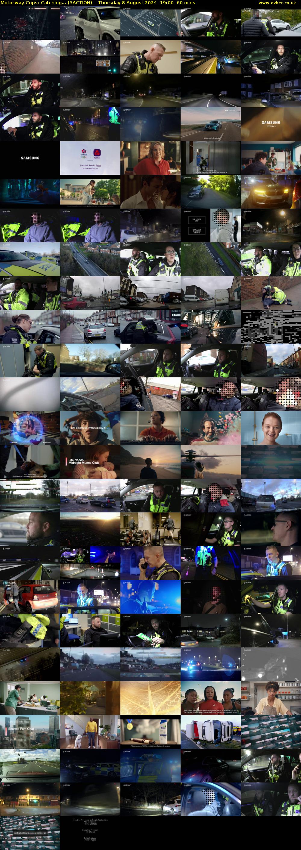 Motorway Cops: Catching... (5ACTION) Thursday 8 August 2024 19:00 - 20:00