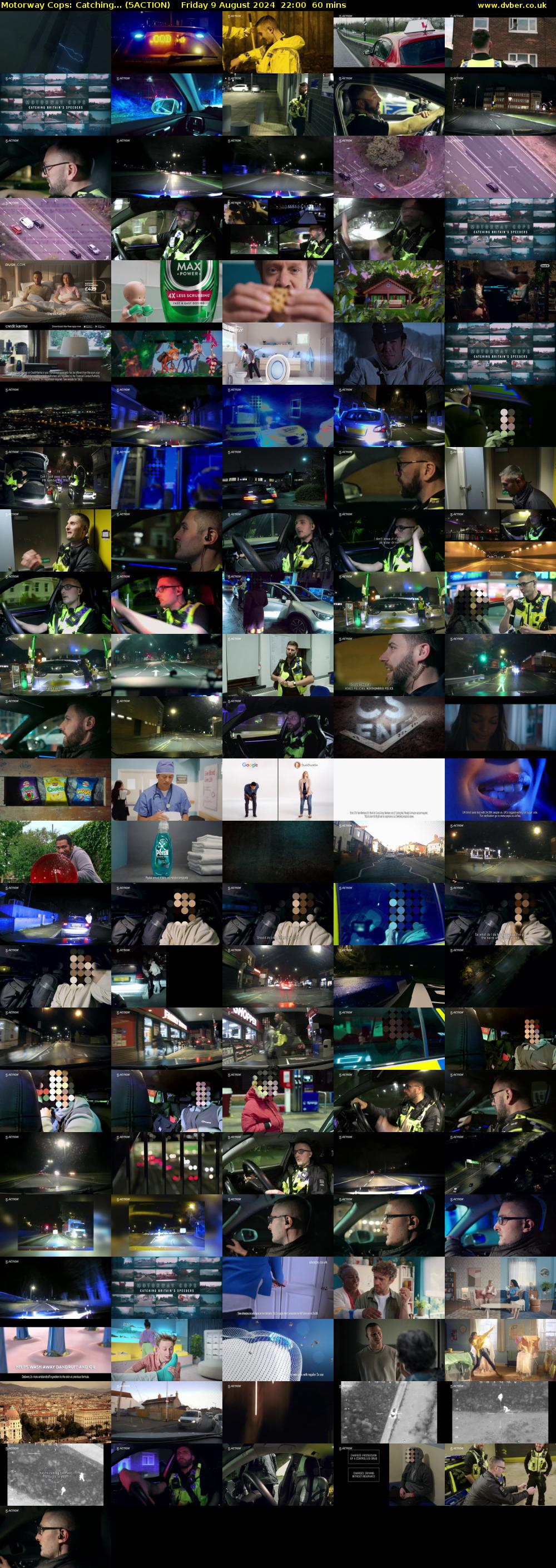 Motorway Cops: Catching... (5ACTION) Friday 9 August 2024 22:00 - 23:00