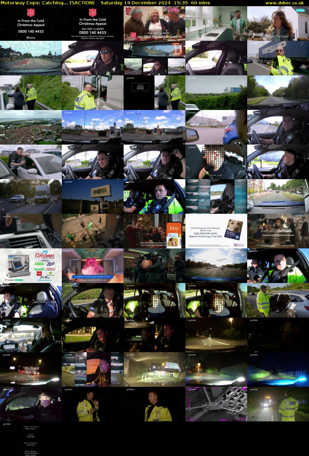 Motorway Cops: Catching... (5ACTION) Saturday 14 December 2024 15:35 - 16:35