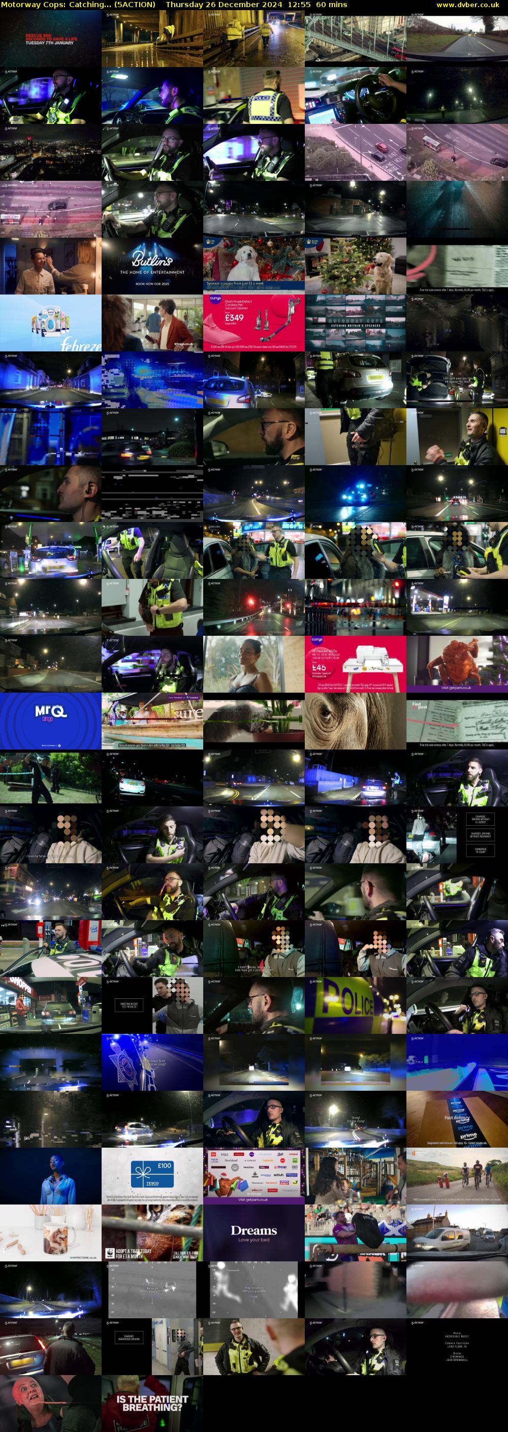 Motorway Cops: Catching... (5ACTION) Thursday 26 December 2024 12:55 - 13:55