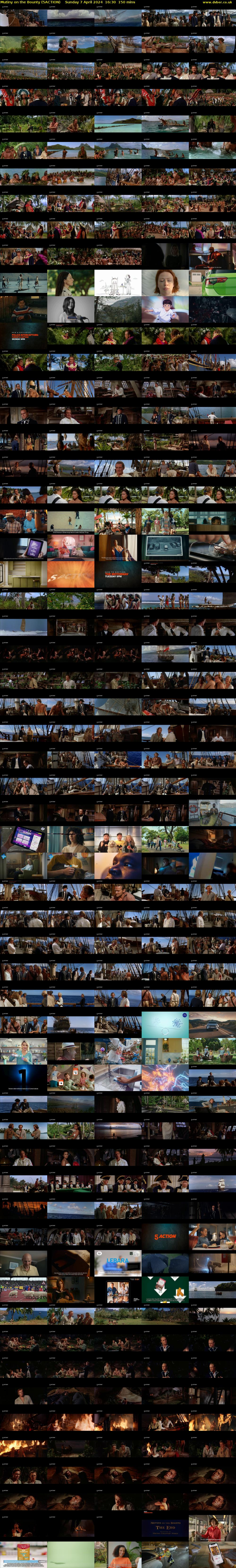 Mutiny on the Bounty (5ACTION) Sunday 7 April 2024 16:30 - 19:00