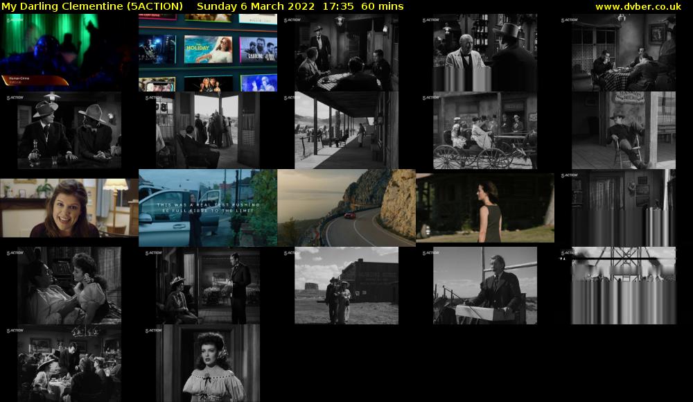 My Darling Clementine (5ACTION) Sunday 6 March 2022 17:35 - 18:35