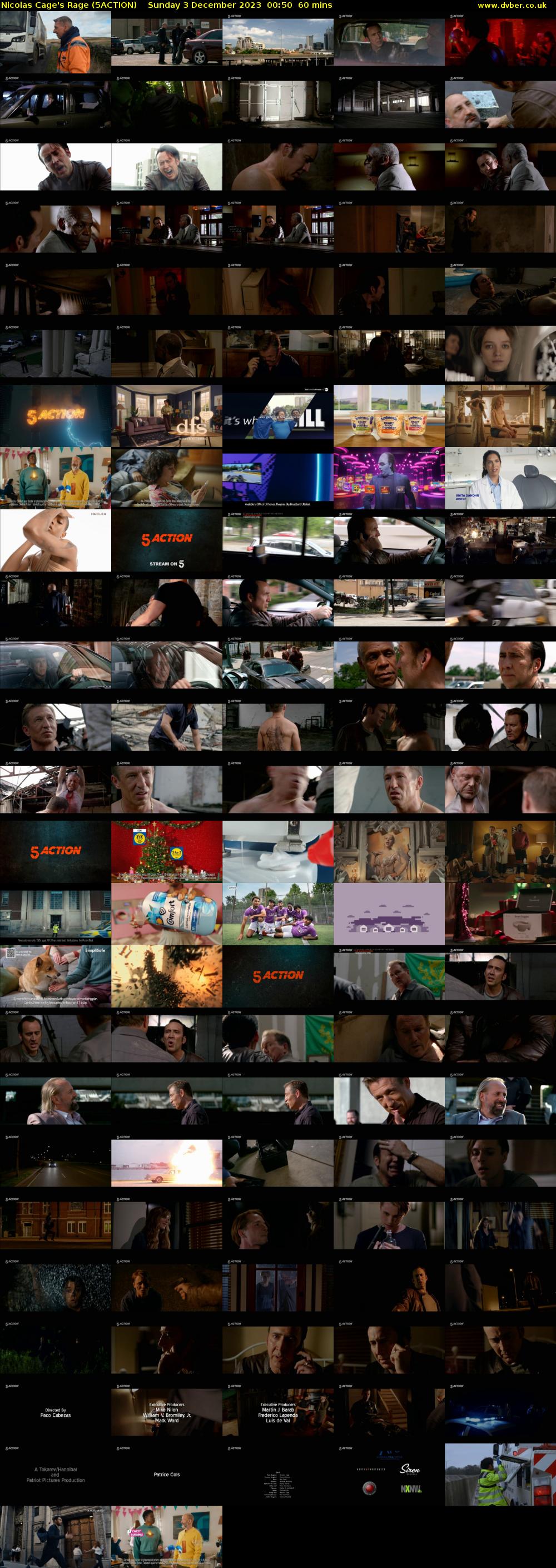 Nicolas Cage's Rage (5ACTION) Sunday 3 December 2023 00:50 - 01:50