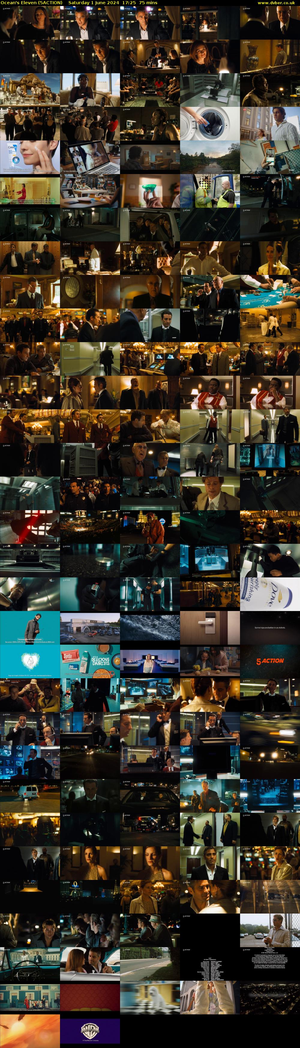 Ocean's Eleven (5ACTION) Saturday 1 June 2024 17:25 - 18:40
