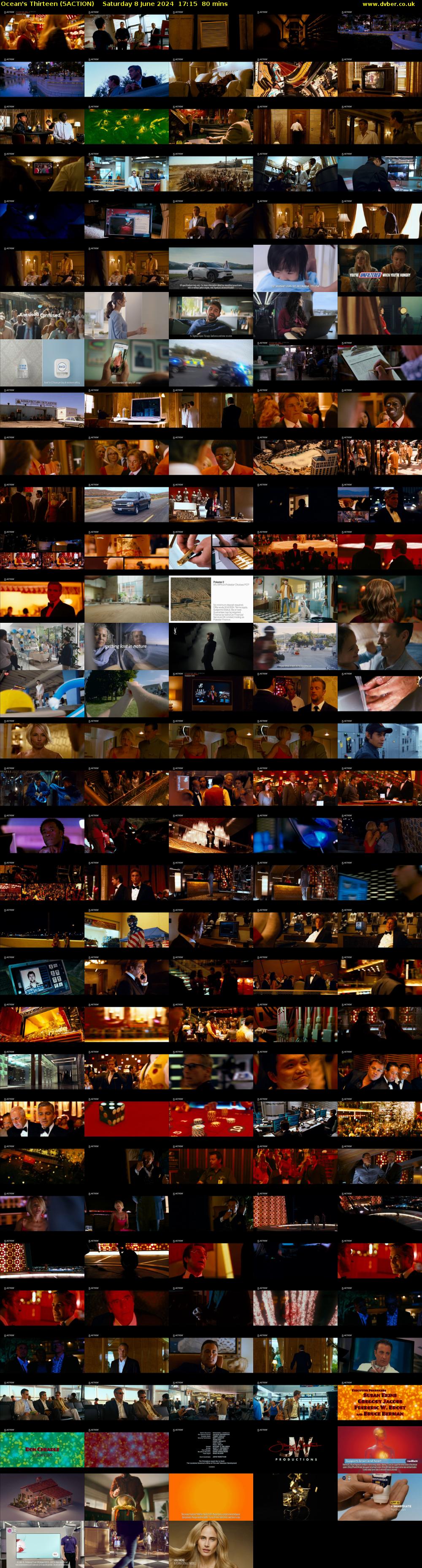 Ocean's Thirteen (5ACTION) Saturday 8 June 2024 17:15 - 18:35