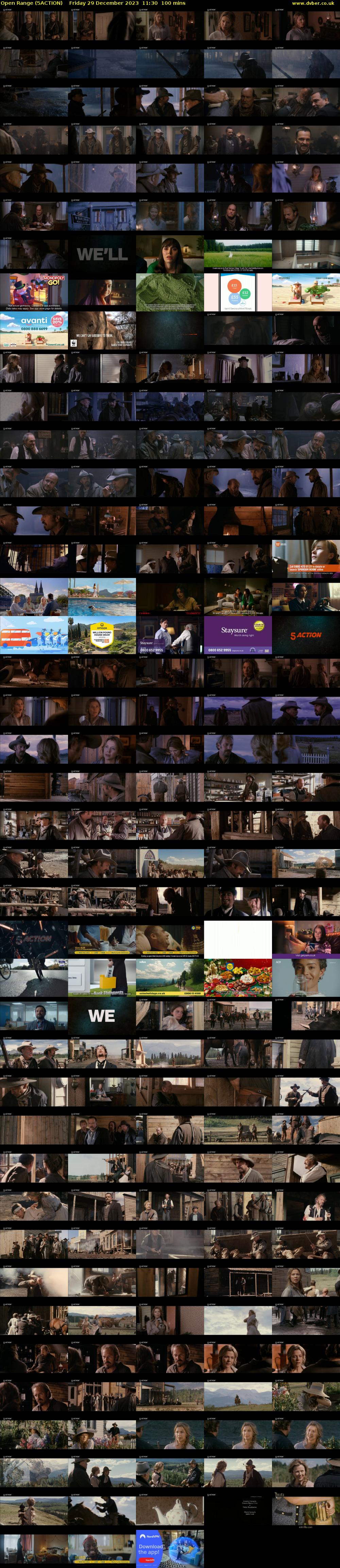 Open Range (5ACTION) Friday 29 December 2023 11:30 - 13:10