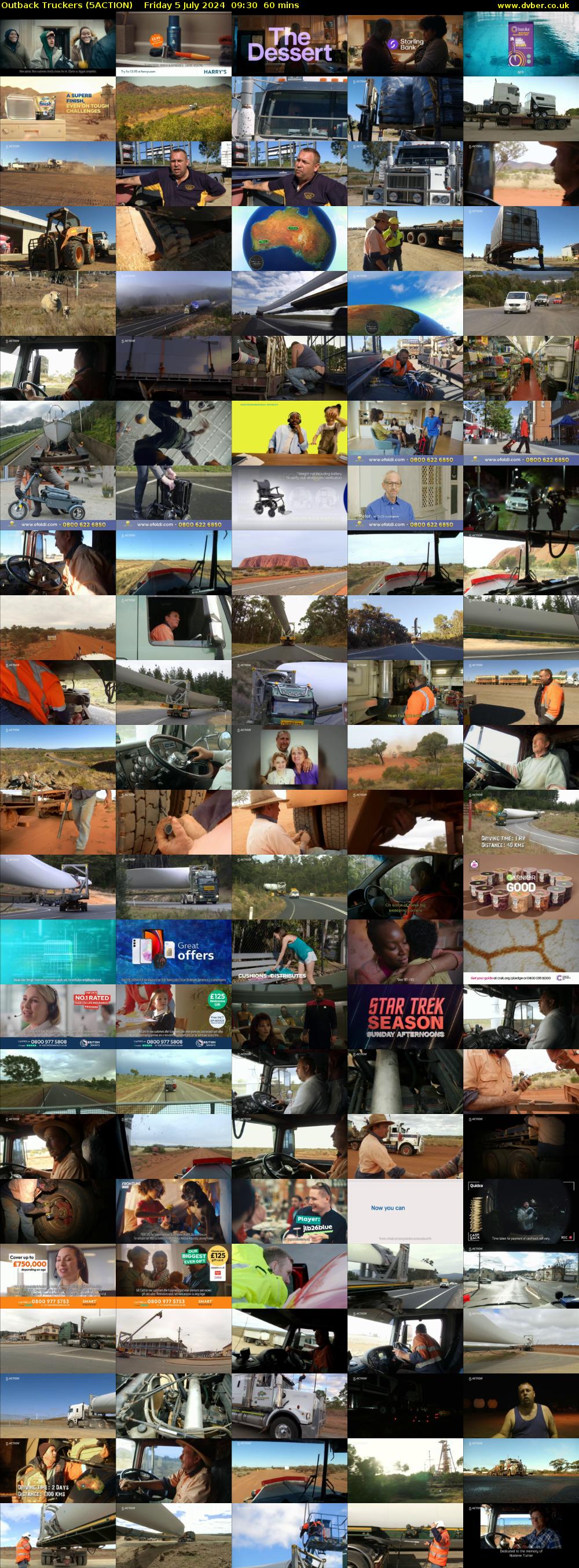 Outback Truckers (5ACTION) Friday 5 July 2024 09:30 - 10:30