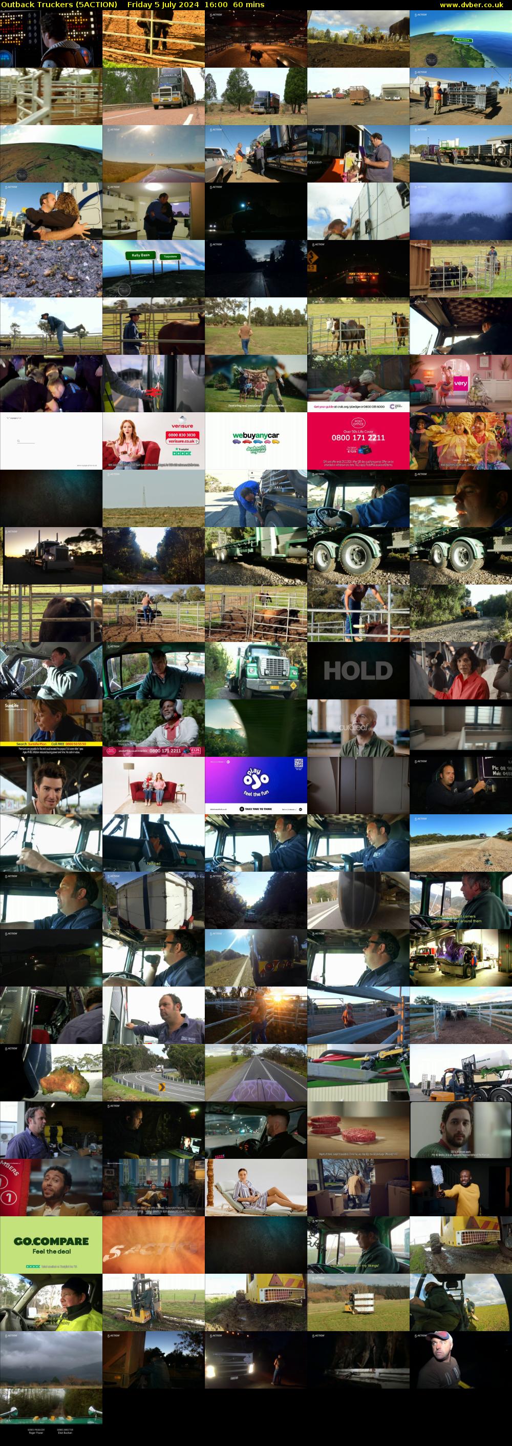 Outback Truckers (5ACTION) Friday 5 July 2024 16:00 - 17:00