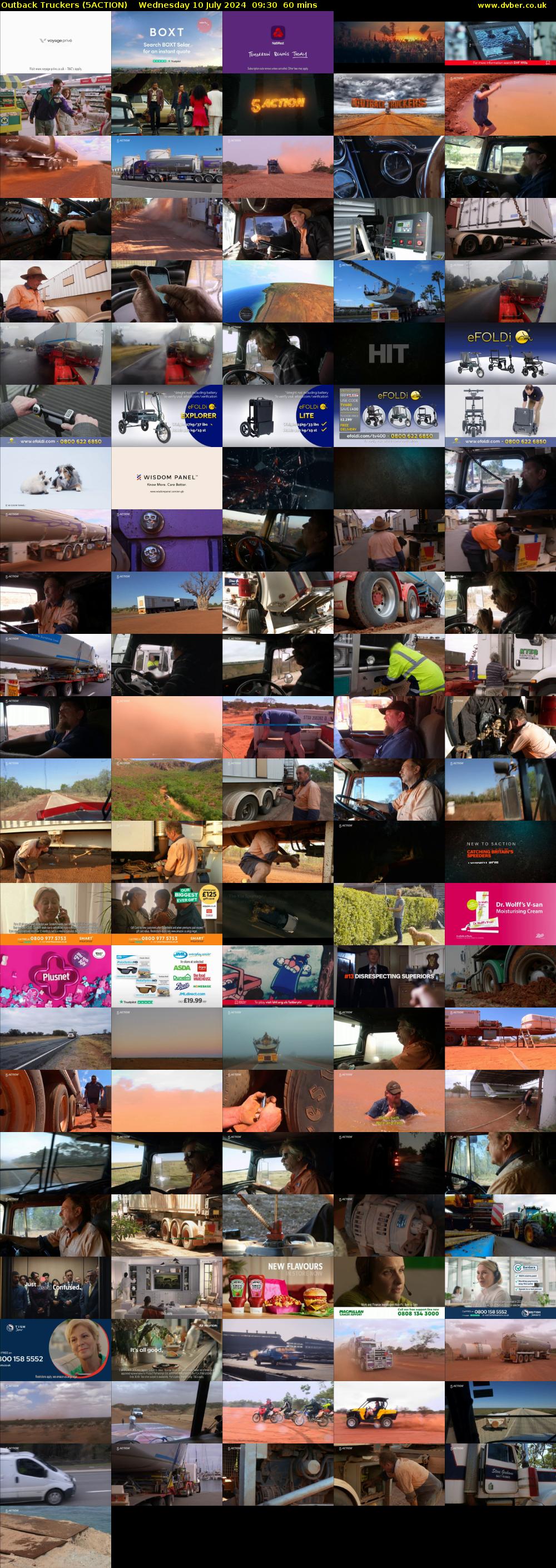 Outback Truckers (5ACTION) Wednesday 10 July 2024 09:30 - 10:30
