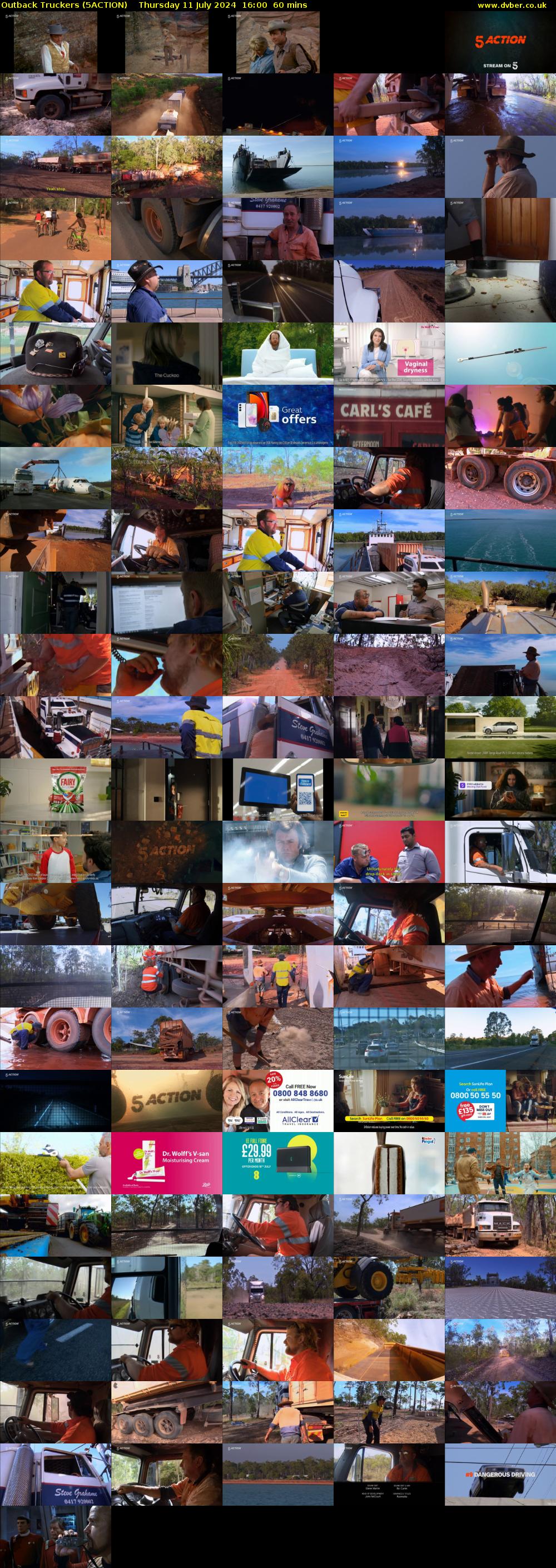 Outback Truckers (5ACTION) Thursday 11 July 2024 16:00 - 17:00
