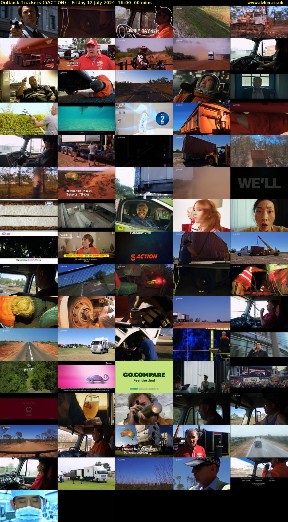 Outback Truckers (5ACTION) Friday 12 July 2024 16:00 - 17:00