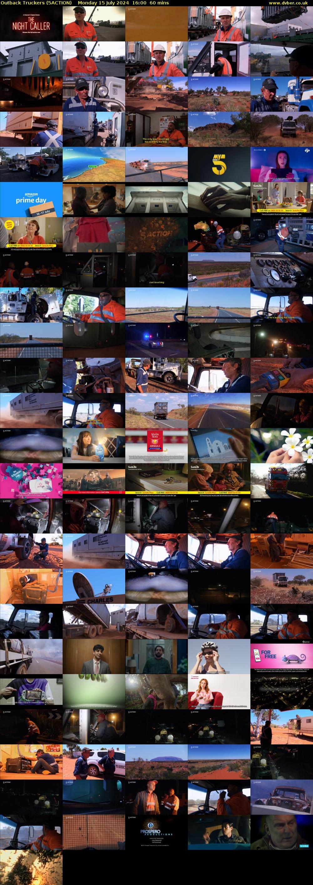 Outback Truckers (5ACTION) Monday 15 July 2024 16:00 - 17:00