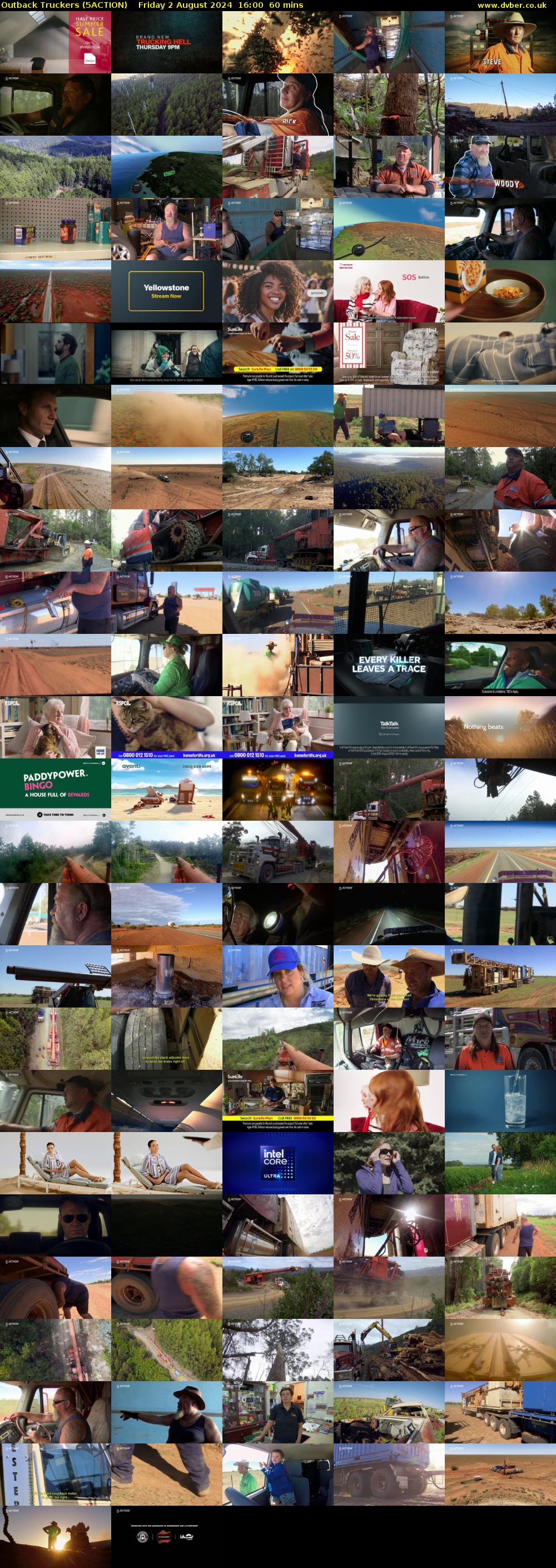 Outback Truckers (5ACTION) Friday 2 August 2024 16:00 - 17:00