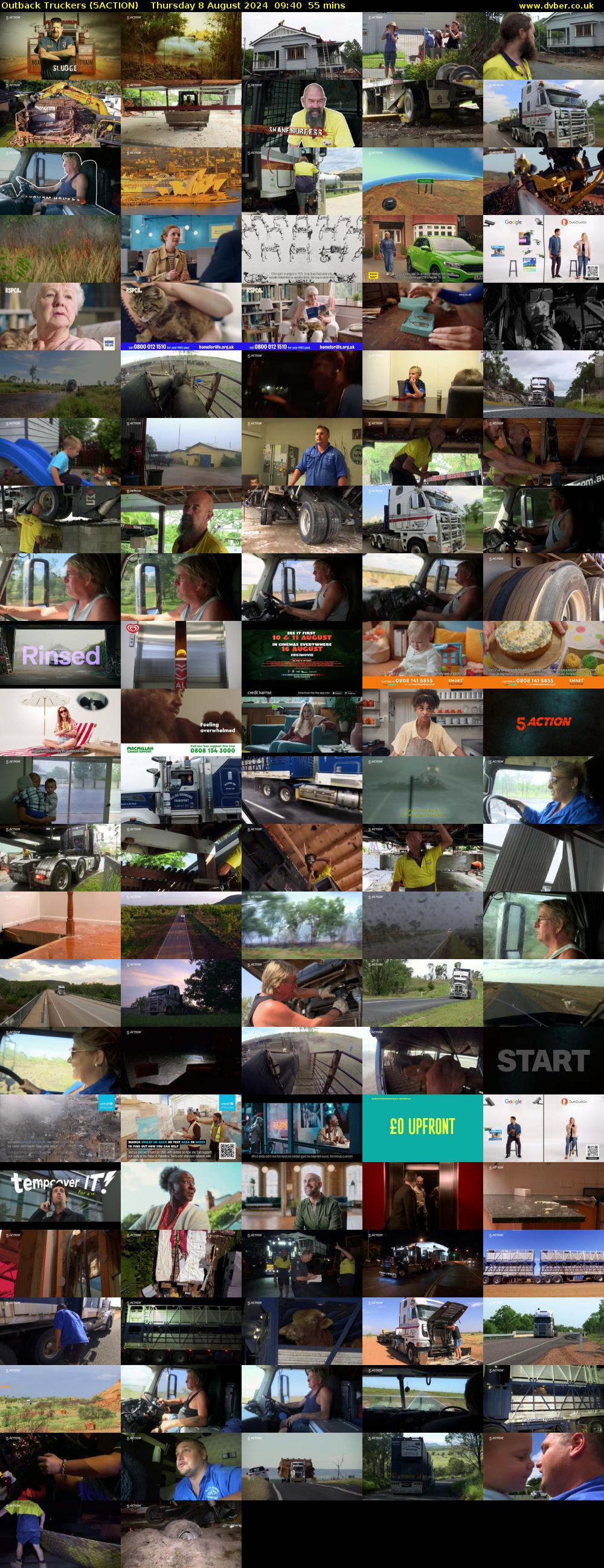 Outback Truckers (5ACTION) Thursday 8 August 2024 09:40 - 10:35