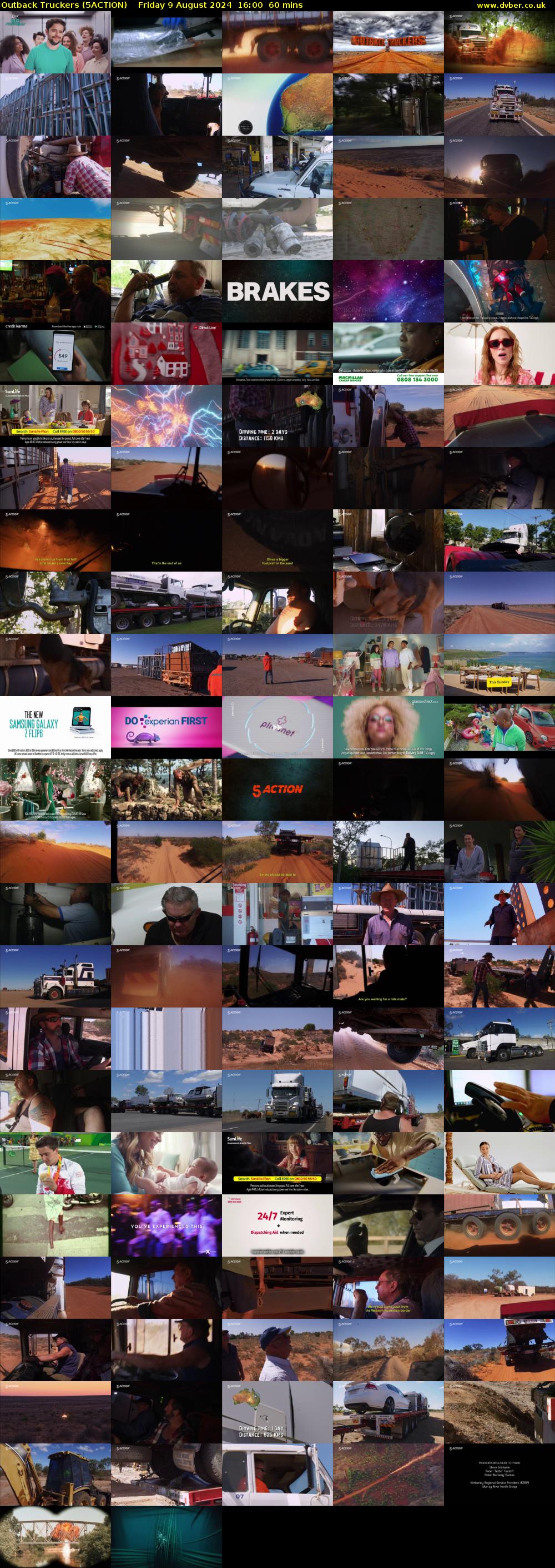 Outback Truckers (5ACTION) Friday 9 August 2024 16:00 - 17:00