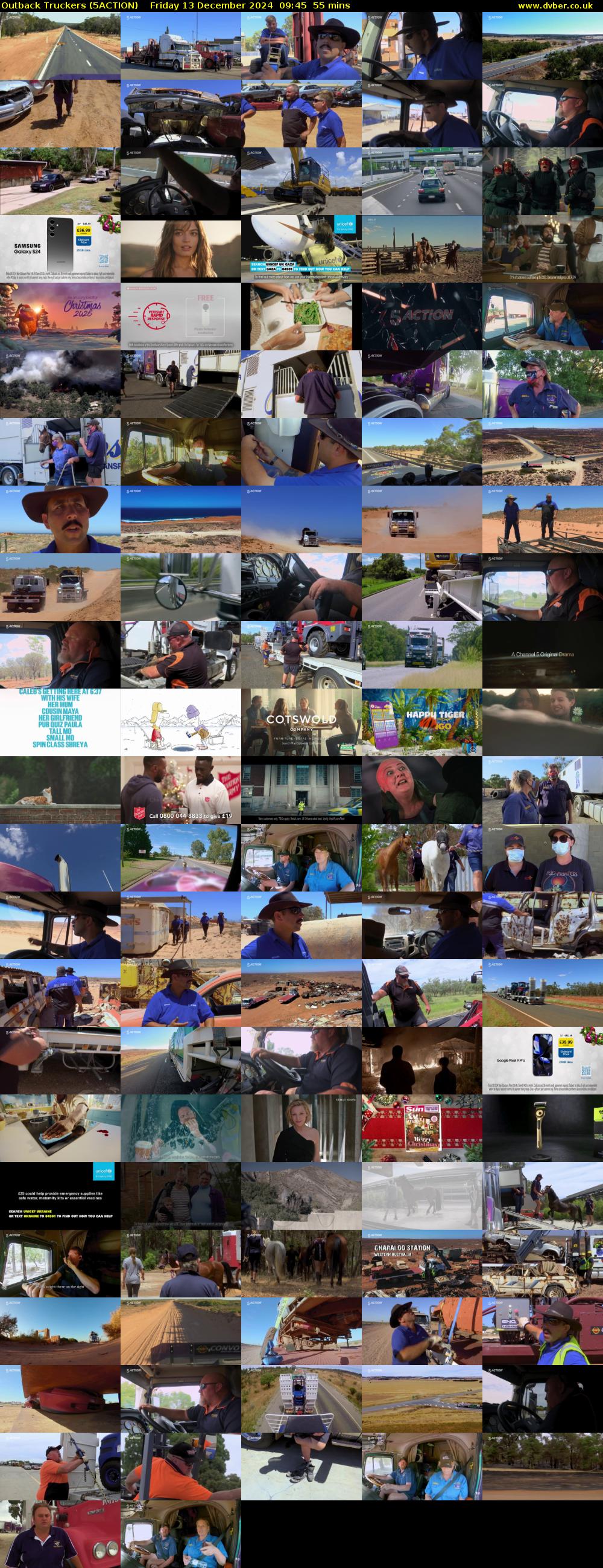 Outback Truckers (5ACTION) Friday 13 December 2024 09:45 - 10:40