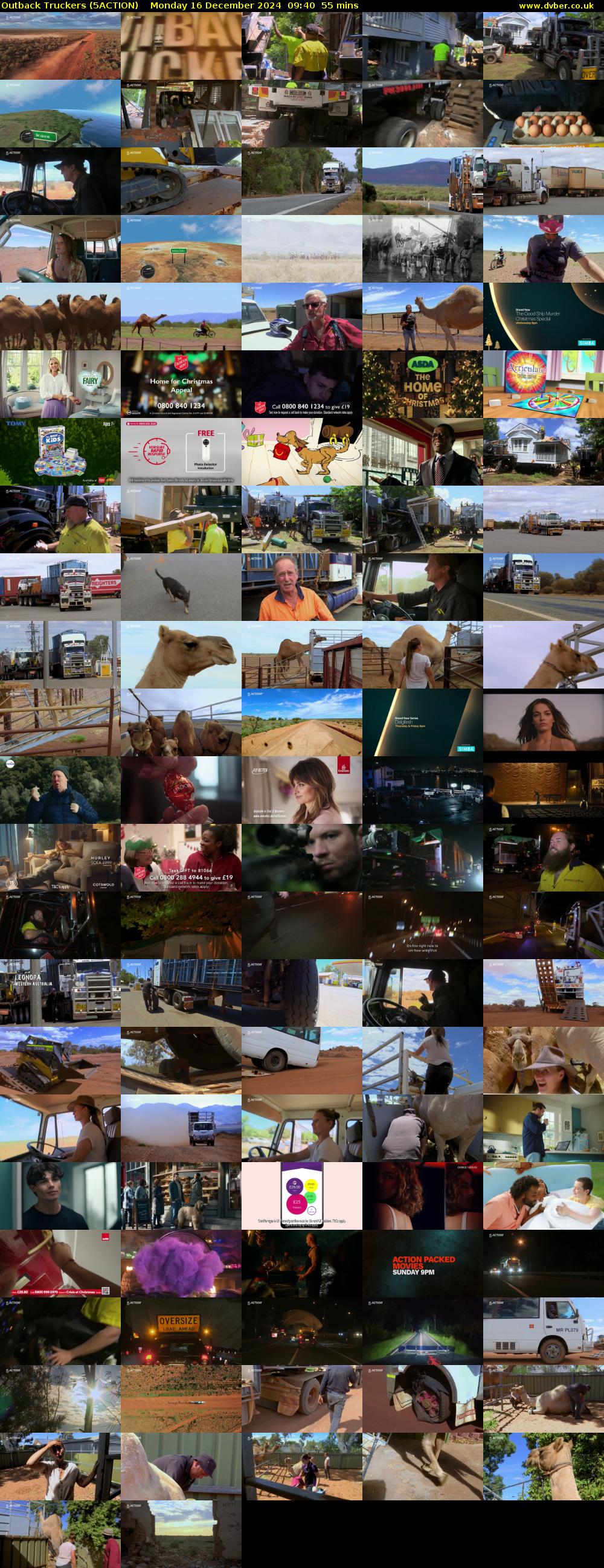 Outback Truckers (5ACTION) Monday 16 December 2024 09:40 - 10:35