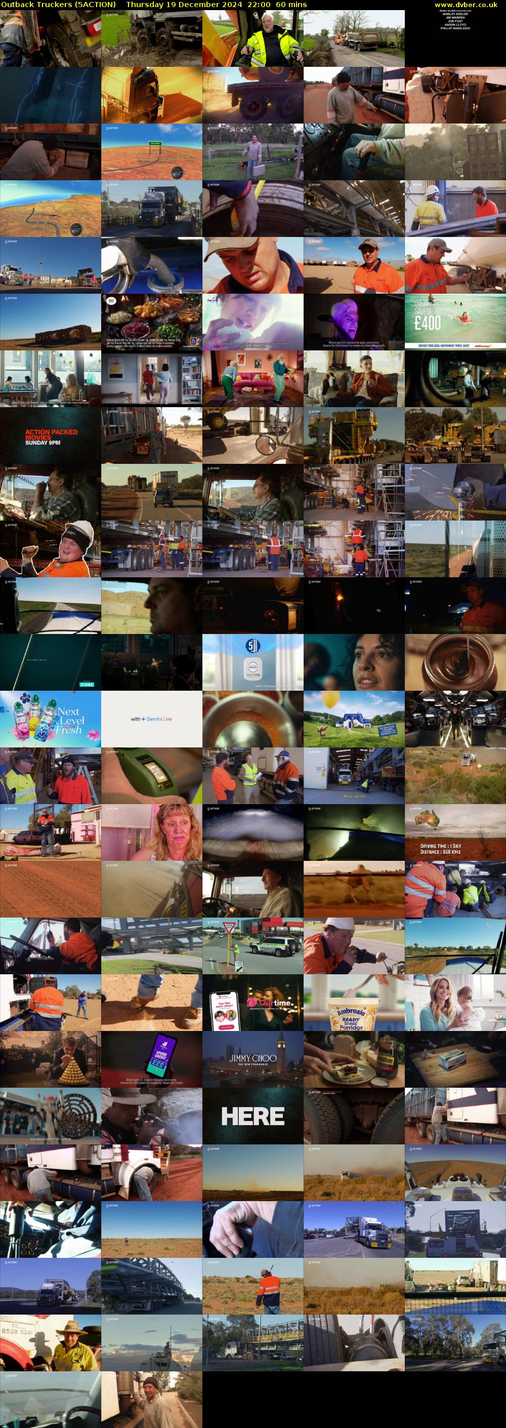 Outback Truckers (5ACTION) Thursday 19 December 2024 22:00 - 23:00