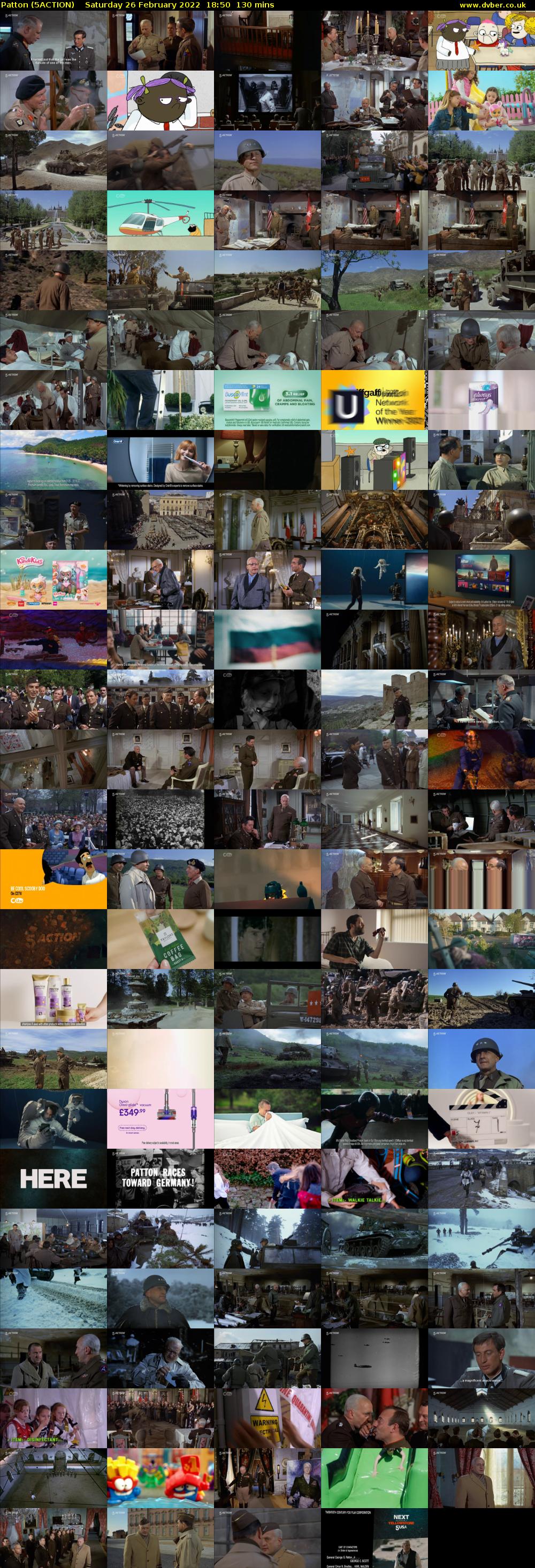 Patton (5ACTION) Saturday 26 February 2022 18:50 - 21:00