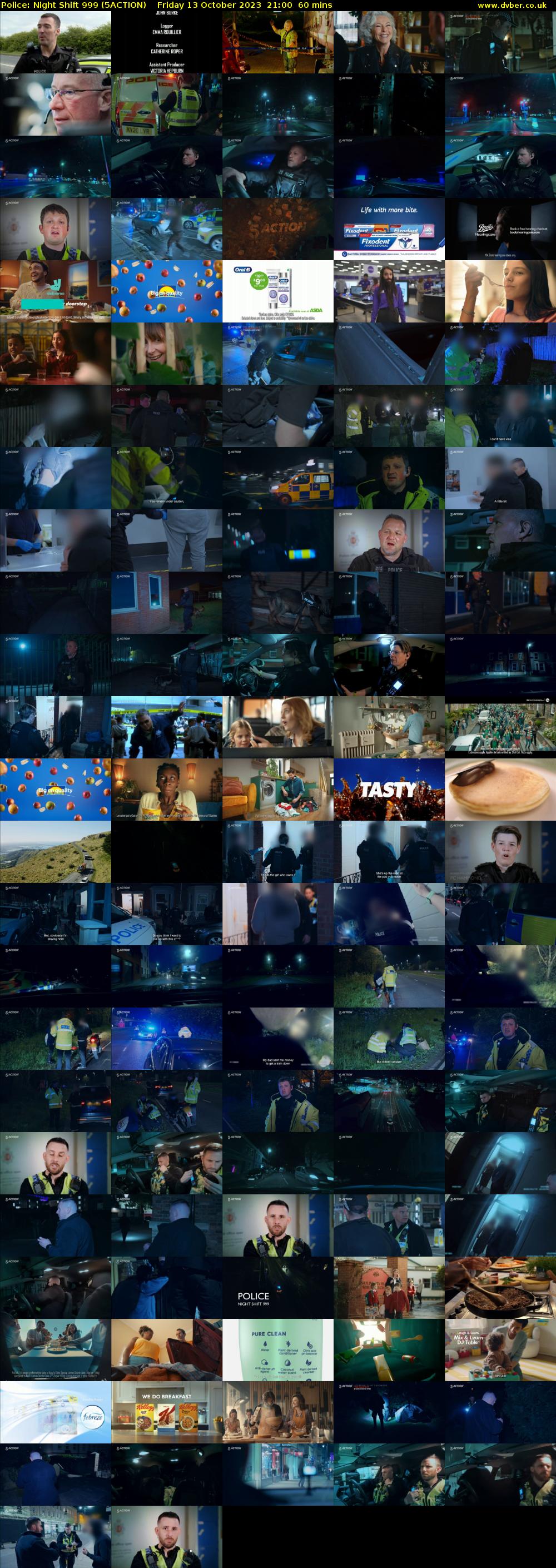 Police: Night Shift 999 (5ACTION) Friday 13 October 2023 21:00 - 22:00